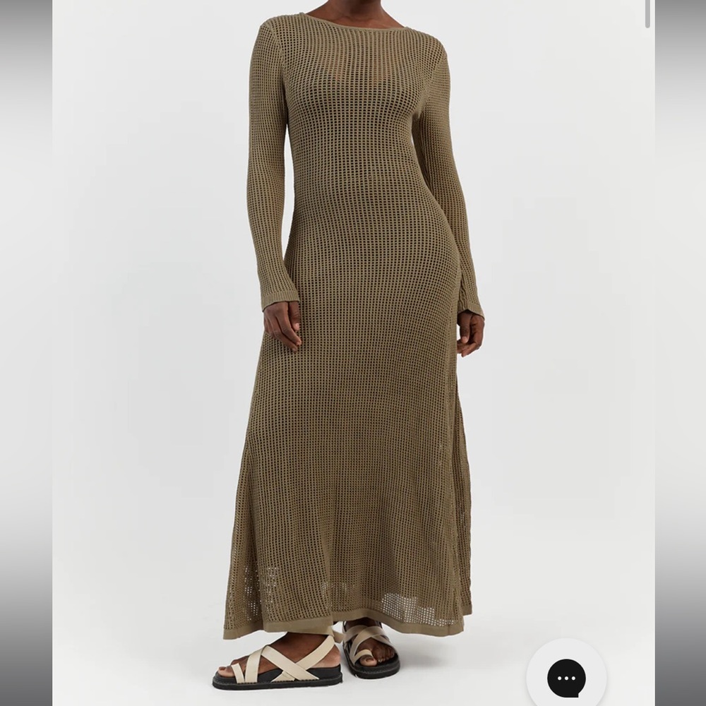 Ophelia Crochet Maxi Dress
